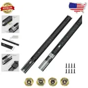 10 Pair Heavy-Duty 16-Inch Drawer Slides with Full Extension & Ball Bearings