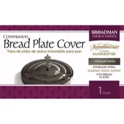 Church Communion Titanium Finish Bread Plate Cover Broadman