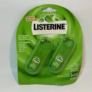 Pack of 2 Listerine Freshburst Oral Care Pocket Mist 140 Mists Sprays 7.7mL NEW