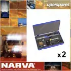 2 x Narva 50W cordless Portable lithium Rechargeable Soldering Iron Kit 56394