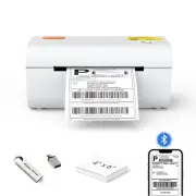 Yinleader Bluetooth Shipping Label Printer, 4x6 Thermal Printer for Shipping ...