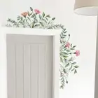 Useful Wall Sticker Floral DIY Decal Decor Flower Green Leaf Removable