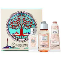 在飛比找Yahoo奇摩購物中心優惠-L OCCITANE 歐舒丹 橙花&蘭花3件組★限量版香氛禮