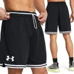 【UNDER ARMOUR】UA 男 PERIMETER 10吋籃球短褲 運動短褲_1383392-001(黑色)