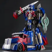 Black Mamba Alloy Transformation Oversize 21cm Film Warrior Mode Action Figure Robot Model Toy for Kids