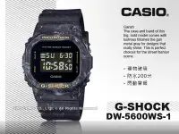 在飛比找Yahoo奇摩拍賣-7-11運費0元優惠優惠-CASIO 卡西歐 手錶專賣店 國隆 DW-5600WS-1