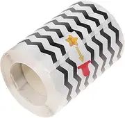Angoily 1 Roll Border Stickers Classroom Border Trim Straight Border Paper Sticker Paper Patterned Borders Classroom Bulletin Edging Party Non Fade Bulletin Yellow Copper Plate Stickers