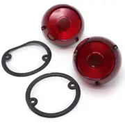 3.5" Red Rear Back Tail Signal Light Lamp Fits Jeep Jupiter '45 '75