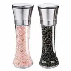 Salt and Pepper Grinder Set Of 2 with Adjustable Ceramic Rotor Pepper Mill Made