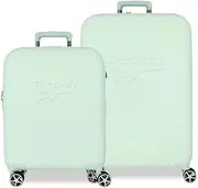 [Reebok] Franklin, Cabin Suitcase, Suitcase Set, Made of ABS, a Durable and Lightweight Material, TSA Closure, Four Double Wheels with Multi-Directional Swivel, by Joumma Bags