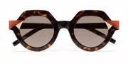 Kaleos Post C5 Men's Sunglasses Tortoiseshell Size 48