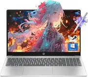 [HP] 2024 15.6" Touchscreen Laptop with Stylus Pen | Intel 6-Core i3-1215U | 16GB RAM | 1TB SSD | College Student School | Wi-Fi 6E | FHD Webcam | USB C | Win 11