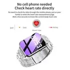 (Silver)Smart Watch IP67 Waterproof Full Touch Screen 230mAh USB Recharge GS0