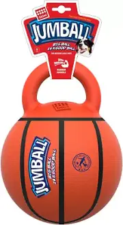 Basketball Dog Toy, Orange