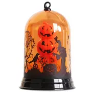 Halloween Small Lampshade Humorous Pumpkin Witch Night Light Decoration Home Furnishing Holiday Gift