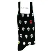 PAUL SMITH Mens Skull Socks Black O/S (MSRP $30)