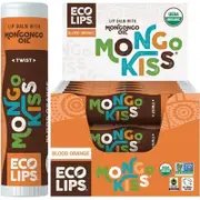 ECO LIPS Lip Balm (Super Size) Mongo Kiss - Blood Orange 15x7g