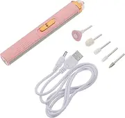 HONMEET Nail Cordless 1 Set Professional Electric Manicure Tool Kit Wide Uses for Polish Grind Sharpen