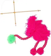 CHICAMPERA Fluffy Ostrich Marionette Puppet Toy Animal Design Engaging Plush Puppet for Boys and Girls Parent Bonding for Creative Play and