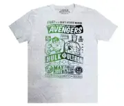 Funko Pop T-Shirt - Hulk Vs Ultron - Marvel Collector Corp - Size MEDIUM