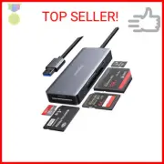 CF Card Reader,USB 3.0 to Compact Flash Memory Card Reader Adapter 5Gbps Read 5