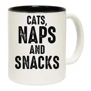 Cats Naps And Snacks Mug Cup