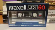 MAXELL UDI 60 Blank Audio Cassette Tape - Made In Japan (Sealed) New!