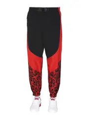 [Dolce & Gabbana] Dolce & Gabbana-Jogging Pants With Animal Print-Uomo 48