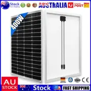 12V 400W Fixed Solar Panel Kit Mono Home Caravan Camping Charging 20A Controller