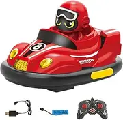 Remote Control Bumper Car - Remote Control Racing Car Toy Set,Electric Vehicle Playset Rechargeable Ejecting Game for Boys & Teens