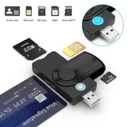 UTHAI X02 USB SIM Smart Card Reader For Bank Card CAC ID SIM SD TF/Micro SD