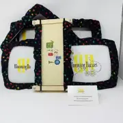 Rainbow Pawprints and Heart Grime Guards - Q-Snap Frame-Cross Stitch/Needlecraft