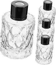GREENADSCAPE 4-pack Essential Oil Diffuser Bottles Perfume Containers for Aromatherapy