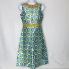 Tory Burch Annette Silk Dress Limited David Hicks Floral Edition Sz 00 NEW $498