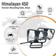 Fit For Royal Enfield "Pannier Mounting Rails, Black" New Himalayan 450 (for: Royal Enfield)