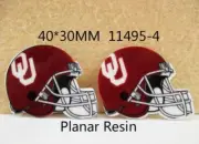 5 Pc Planar Resin flatback College Football 1011495 University