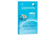 WAXAWAY Ready To Use Sensitive body Wax Strips 20 Pack