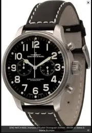 Zeno-watch Basel Pilot Chronograph 2030 Dubois Depraz