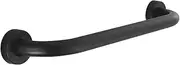 Bathroom Rail SUS 304 Stainless Steel Grab Bar Handle Anti-Slip Safety Hand Rail Support Wall Grab Bars for Elderly Senior Assist Bath Grab Handle, Matte Black (50CM)
