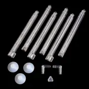 Aquarium Bubble Wall Plastic Tube Air Curtain Clear Bar Fish for Tank Accessorie
