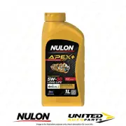 Nulon APEX+ 5W-30 Long Life 1L for SUBARU XV Wagon 2.0L Engine Man/ CVT