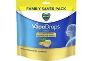 Vicks VapoDrops Butter Menthol Lozenges 70 pack