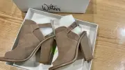 Brand new with box Wittner suede sandals in taupe