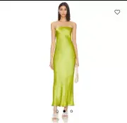 Bec & Bridge Moondance Strapless Midi Dress (Sweet Pea) - Size 6 BNWT RRP$300