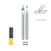 Dspiae 0.8mm Tungsten Steel Hook Broach (Scriber) Shank Dia: 3.175mm