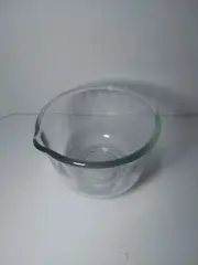 Vintage Sunbeam Fire King Mixmaster Replacement Glass Mixing Bowl 6.5" 1-7A