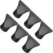 Baluue Hair Dryer Nozzles 10pcs Plastic Air Duct Nozzles for Hair Dryer Styling Diffuser