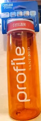 Camelbak .75L Eddy Plastic Water Bottle, Leak Proof ORANGE NEW FREE SHIPPING