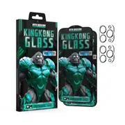 2PCS Atouchbo Matte Anti Glare Tempered Glass Screen Protector for iPhone 14/13/13 Pro [6.1 inch] & 2PCS Camera Lens Protector Premium HD - 2PCS Each