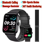 Waterproof Smart Watch Smartwatch Bluetooth For iPhone Samsung For Men Women